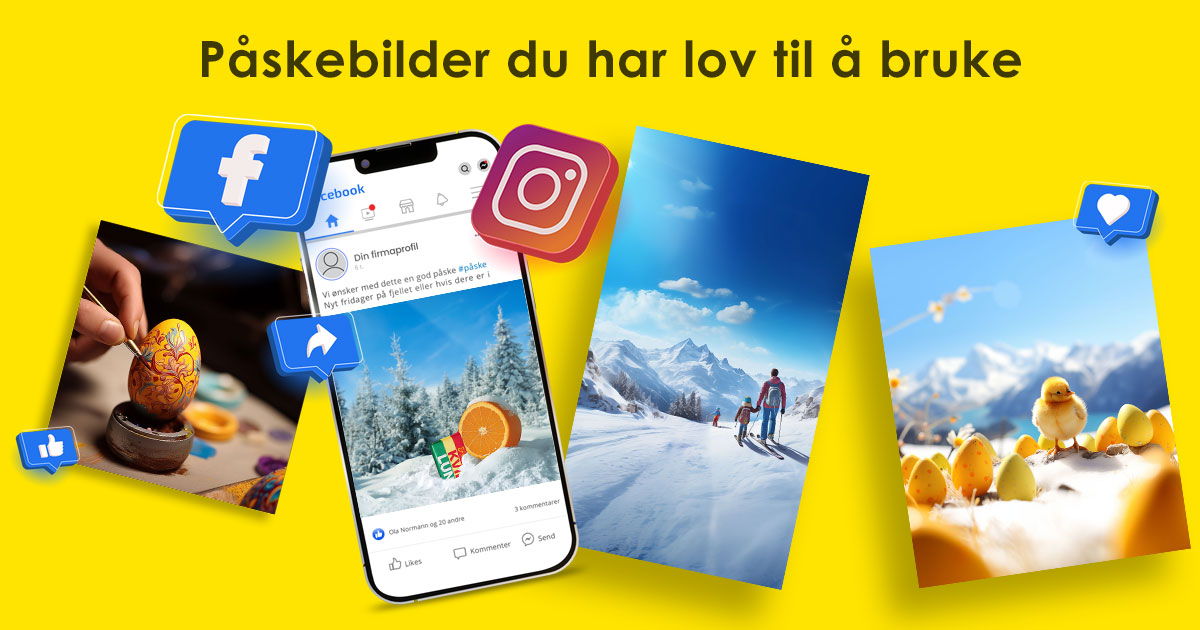 Påskebilder du har lov til å bruke