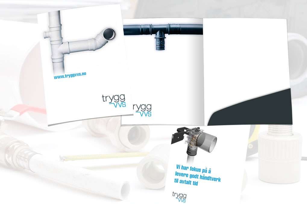 Presentasjonsmappe for å presentere et prosjekt