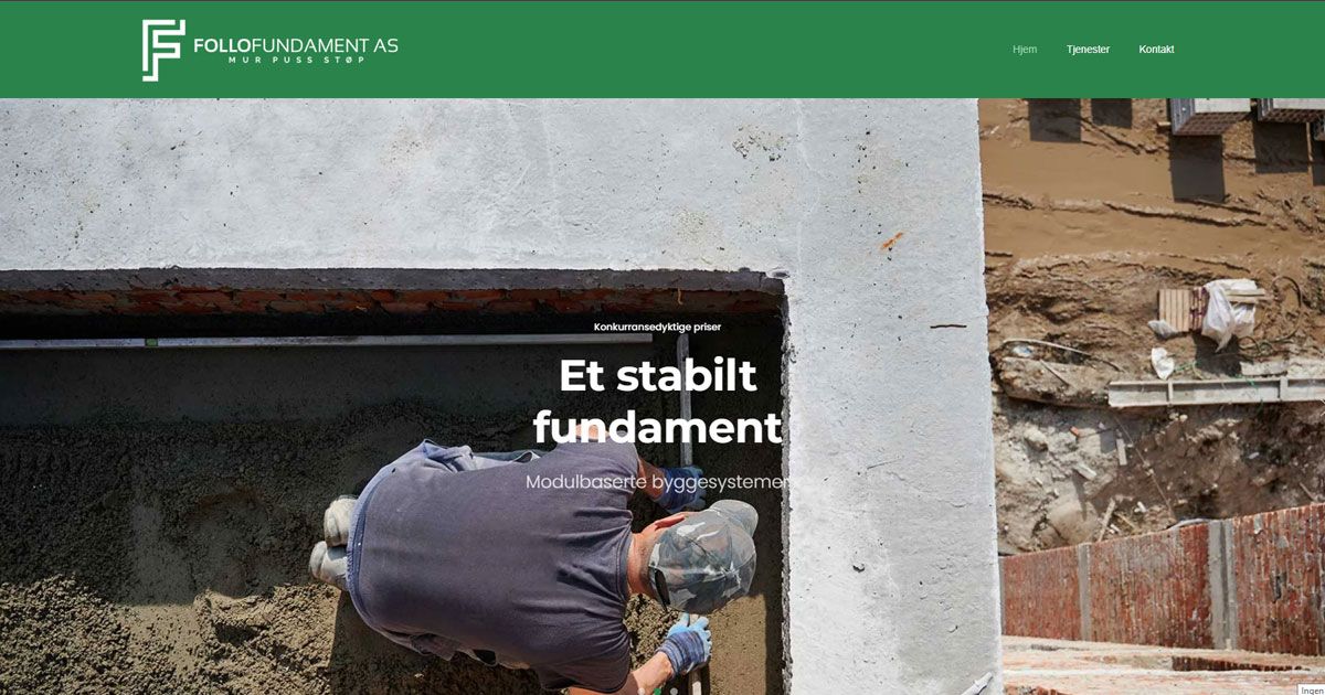 Ny hjemmeside utviklet for FolloFundament