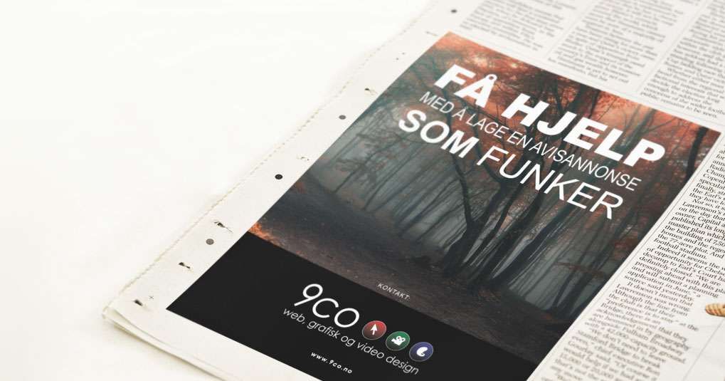 Annonse i avis, er det nødvendig?