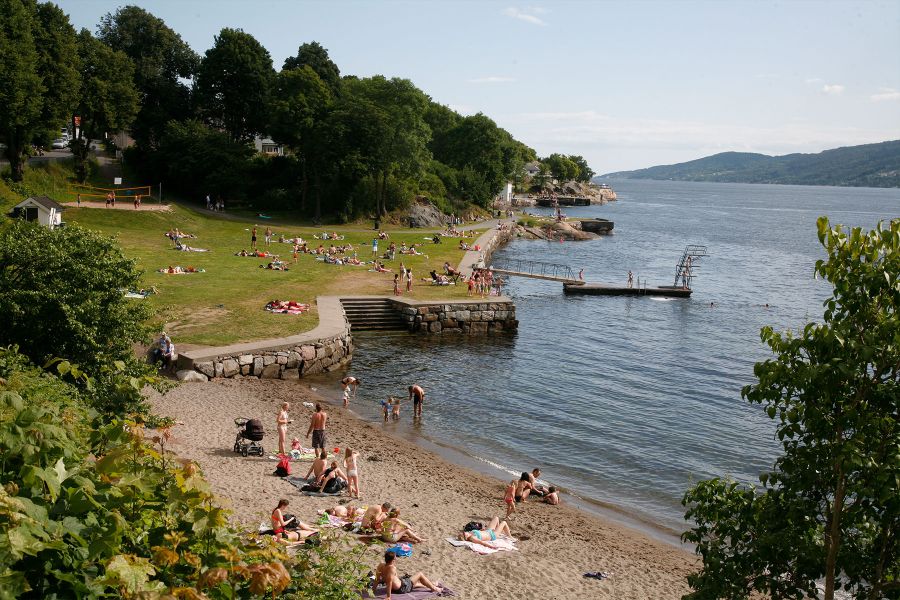 Badeparken i Drøbak