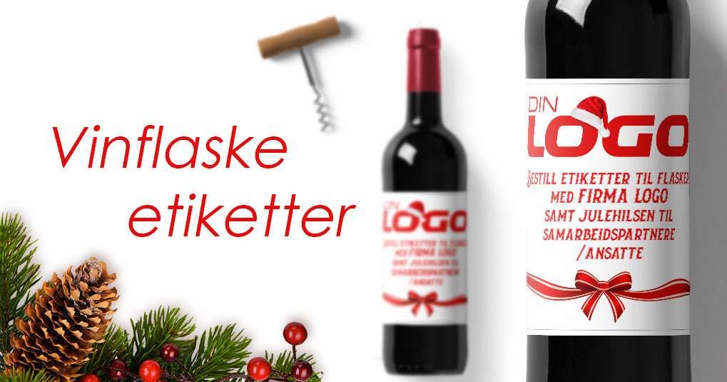 Gi bort vin med din egen vinetikett